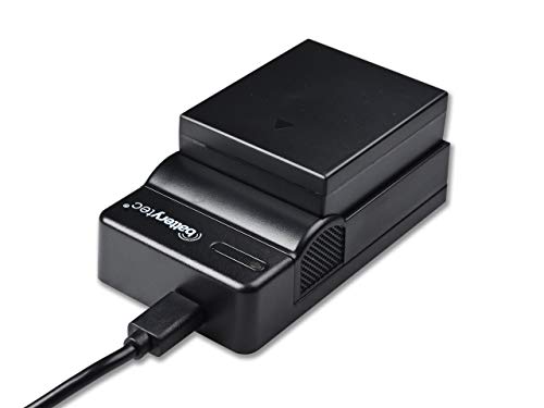 Batterytec® Batería de Repuesto para Olympus cámara, BLH-1, EM1,Mark II,EM1-2, EM1,Mark 2, Kit de Cargador portátil Micro USB, [Recargable,2000mAh,12 Meses de garantía]