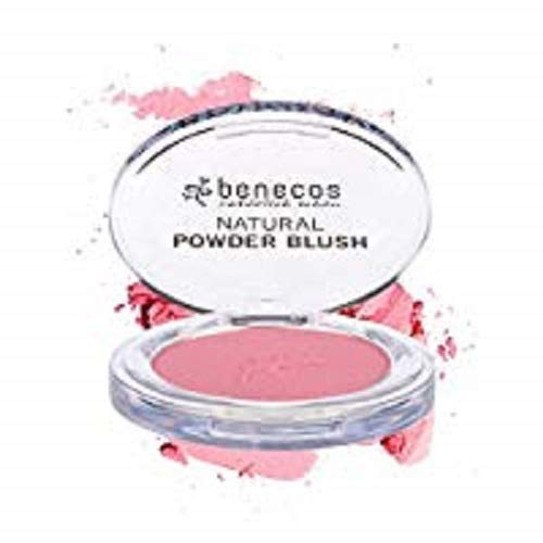Benecos - natural beauty 91174 - rubor en polvo - prensado - con aceite de ricino orgánico - rosa de malva