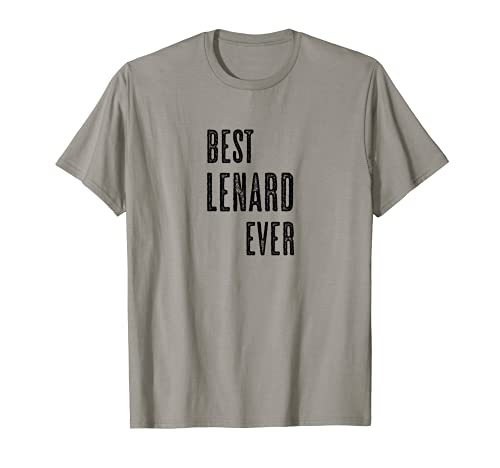BEST LENARD EVER | Gracioso - Hombres Mujeres Niños - Camiseta