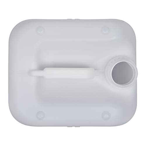 Bidón Garrafa Plástico 25 litros apilable. Apta para uso alimentario. Homologación para transporte. (1 Unidad+Bayeta Microfibras).