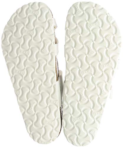 Birkenstock Mayari Birko-Flor, Sandalias de Dedo Mujer, Blanco (Weiß), 41 (normal)