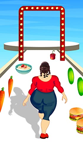 Body food race run girl challenge 3d for fat racing 2 fit your catwalk runner beauty in this bounce running games 2021.New body racer to Collect & raise your reshape app on bridge Epic fun gameplay
