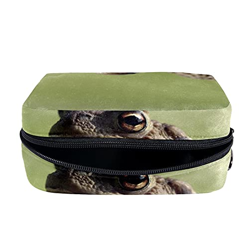 Bolsa de cosméticos Bolsa de Maquillaje Bolsa de cosméticos de Viaje, Bolso de Mano, Bolso de baño,Rana Sapo Animal