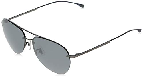 BOSS 1066/F/S Gafas de Sol, rutenio Opaco, 62 para Hombre
