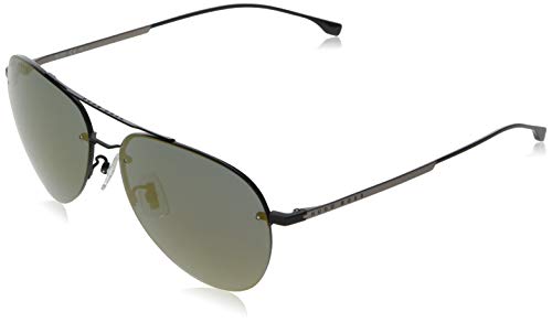 BOSS Hugo 1066/F/S Gafas de Sol, Matte Black, 62 para Hombre