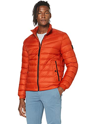 BOSS Olido Chaqueta, Naranja (Dark Orange 805), 54 para Hombre