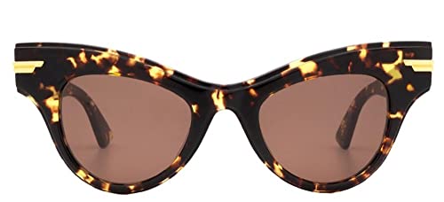 Bottega Veneta Gafas de Sol BV1004S Havana/Brown 47/22/145 mujer