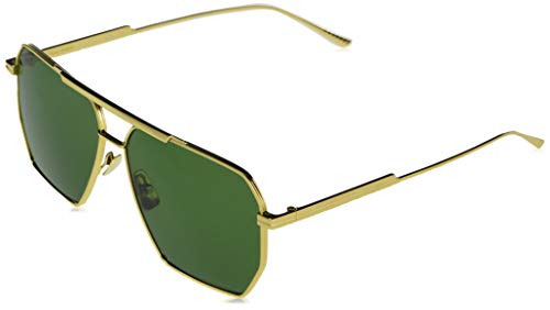 Bottega Veneta Gafas de Sol BV1012S GOLD/GREEN 60/13/145 hombre