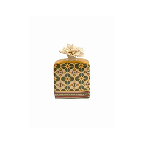 BRANDANI Le Clementine 52423 - Difusor de aroma de flor de porcelana