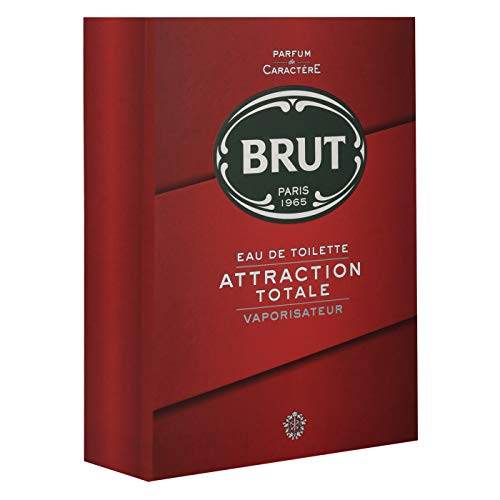 Brut Attraction Totale Eau de Toilette pour Homme Flacon de 100ml