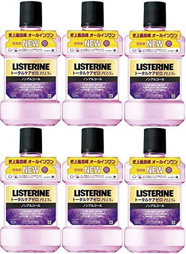[Bulk Purchase] Quasi-drug Medicinal LISTERINE Mouthwash Total Care Zero Plus 1000mLx6