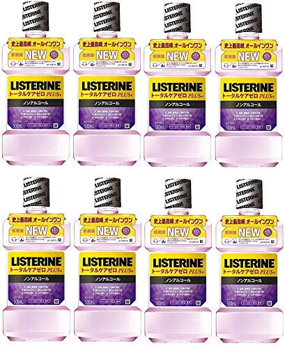 [Bulk Purchase] Quasi-drug Medicinal Listerine Mouthwash Total Care Zero Plus 500mLx8