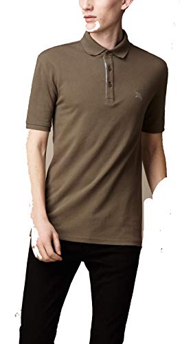 Burberry Brit - Polo de manga corta, color gris Gris Gris XXL