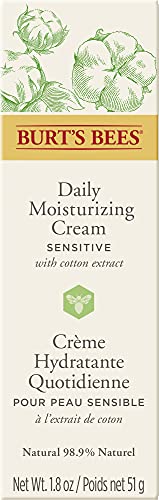 Burt's Bees Burt'S Bees All Natural Daily Moisturising Cream, Sensitive Skin Formula, 50 G Bottle 50 g