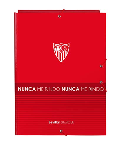 Carpeta Folio con 3 Solapas de Sevilla FC Corporativa, 260x365mm