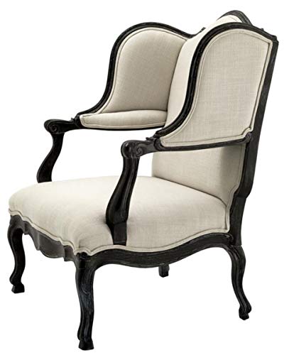 Casa Padrino sillón Antiguo de Lujo 89 x 87 x H. 113 cm - mobiliario Club Club