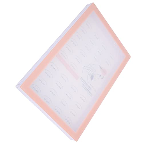 Catálogo De Almacenamiento De Pestañas, Estuche Contenedor Libro De Almacenamiento De Pestañas Para La Escuela De Entrenamiento De Pestañas Para Niñas
