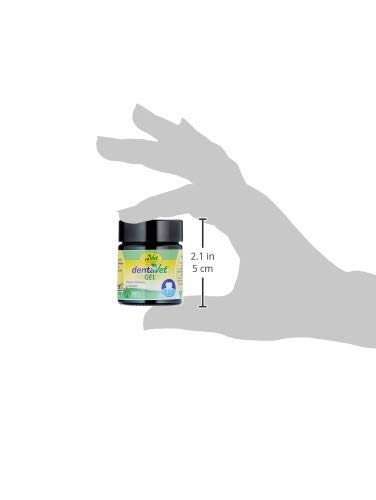 cdVet DentaVet Gel - Crema dental natural para limpieza dental, eliminación de sarro y higiene bucal para perros y gatos