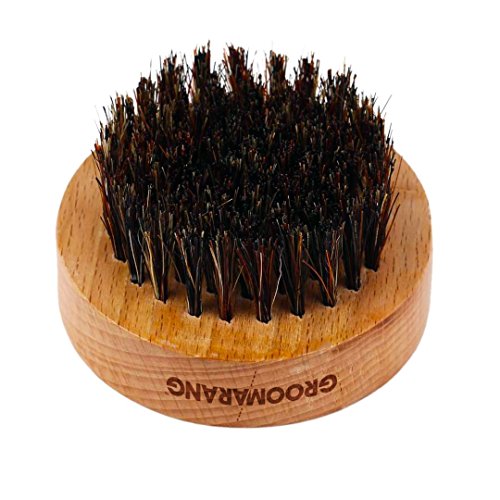 Cepillo para barba con cerdas de jabalí "O" None