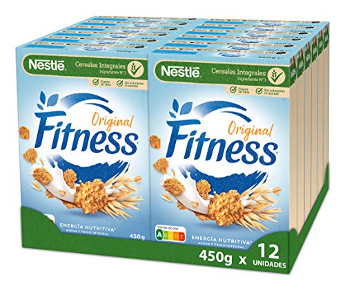 Cereales Nestlé Fitness Original - 12 paquetes de 450 g