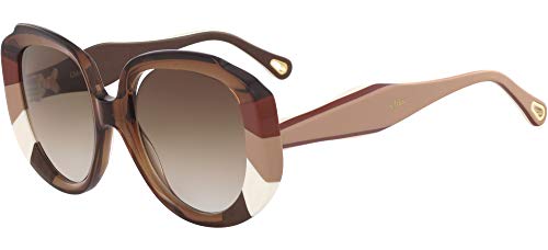 Chloé Gafas de Sol VENUS CE744S BROWN/BROWN SHADED 51/22/140 mujer