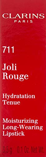 Clarins Joli Rouge Lipstick - Barra de labios, color 71-papaya, 3,5 gr