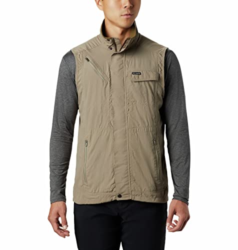Columbia Chaleco Silver Ridge Ii para hombre, absorbe la humedad, protección solar Silver Ridge Ii