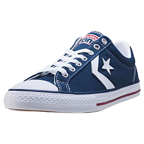 Converse Lifestyle Star Player Ev Ox, Zapatillas Unisex niño, Azul (Navy/White 410), 31 EU