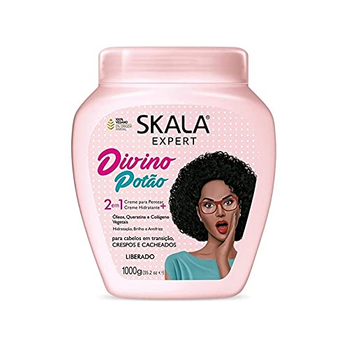 Creme Hidratante para Cabelos Divino Potão 2 em 1 Skala - 1kg