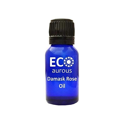 Damask Rose oil 100% Natural, Organic, Vegan & Cruelty free Damask Rose Essential Oil By Eco Aurous (50 ml)