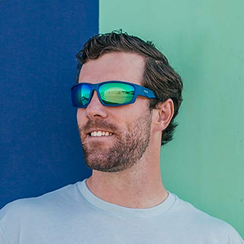 Delsol Solize Waves-Blue to Dark, Gafas de Sol de los Hombres, 1 Pc