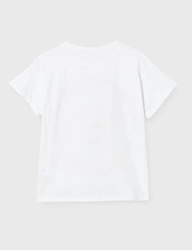 Desigual TS_Gish Camiseta, White, 13/14 Chicas
