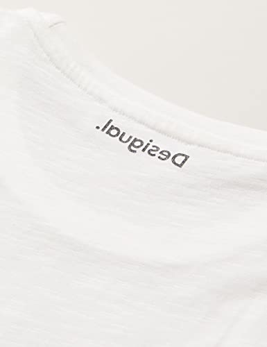 Desigual TS_Swanson Camiseta, White, 13/14 Chicas