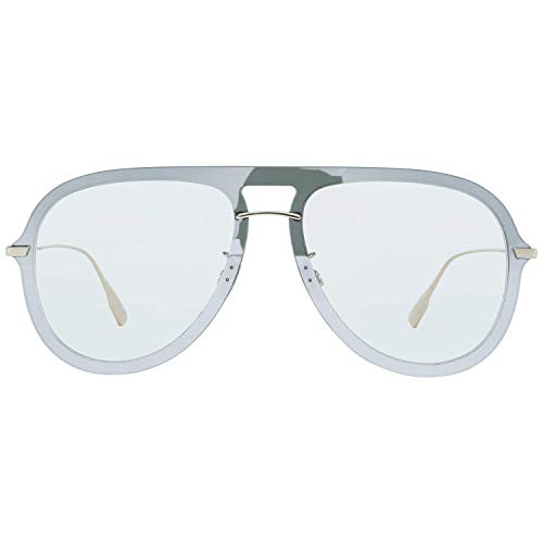 Dior ULTIME1-VGV Gafas, Plateado, Verde (Silver Green), 57/17/145 para Mujer