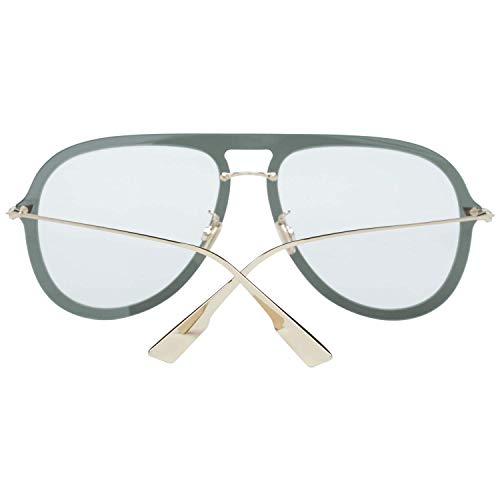 Dior ULTIME1-VGV Gafas, Plateado, Verde (Silver Green), 57/17/145 para Mujer