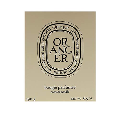 Diptyque - Vela aromática, color naranja