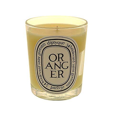 Diptyque - Vela aromática, color naranja