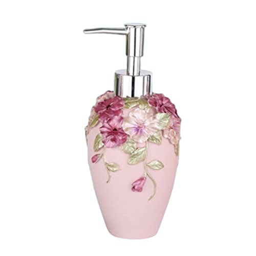 Dispensador Jabon Dosificador Jabon Botella de la bomba del dispensador del jabón de la resina de 360 ​​ml Retellable Vacío de la loción decorativa Dispensador for el jabón líquido Champú de champú Ge