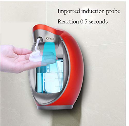 Dispensadores de jabón Dispensador automático de loción de espuma de 400 ml Dispensador de loción automático de espuma inteligente Distribuidor de líquido exclusivo montado en la pared Dispensadores d