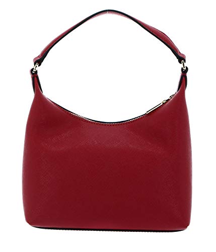 DKNY Carol Saffiano Mini Pouchette Bright Red