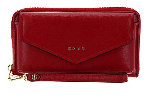 DKNY Polly Sutton Crossbody Wallet Bright Red