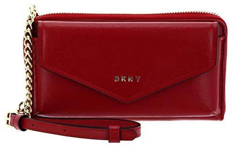 DKNY Polly Sutton Crossbody Wallet Bright Red