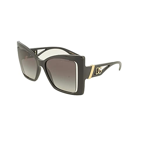 Dolce&Gabbana Women DG6141 Black 501/8G grey gradient Blutterfly