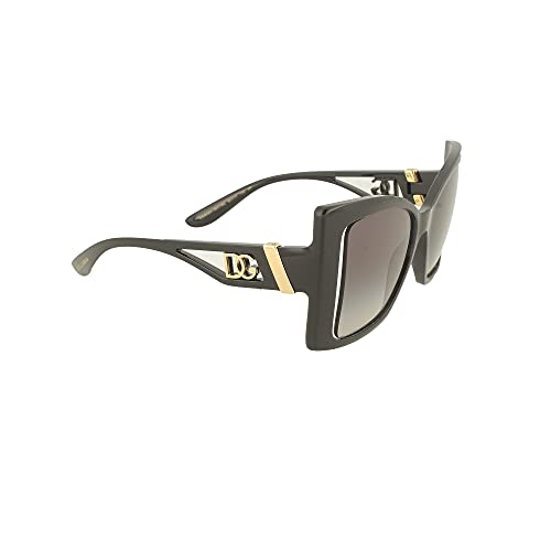 Dolce&Gabbana Women DG6141 Black 501/8G grey gradient Blutterfly