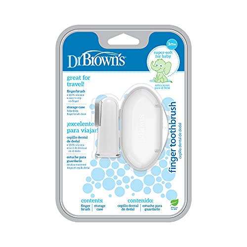Dr. Brown's HG010 - Cepillo Dental De Dedo Dr. Brown'S