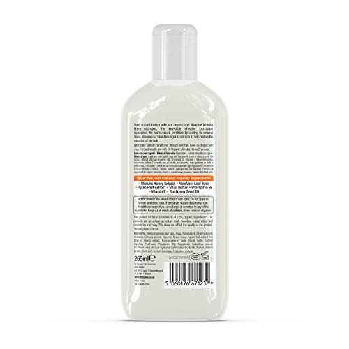 Dr Organic Acondicionador Capilar Manuka Honey, 265 ml