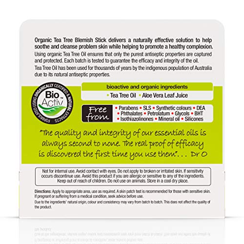 Dr. Organic Mascarilla Exfoliante y Limpiadora para la Cara, 8 Mililitros
