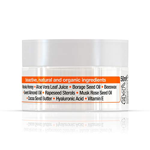 Dr. Organic Organic Manuka Honey Rescue Cream. Cuidado Restaurador Intensivo Para La Cara Y El Cuerpo 200 g