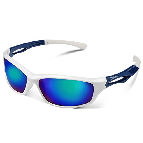 Duduma Gafas de Sol Deportivas Polarizadas Para Hombre Perfectas Para Esquiar Golf Correr Ciclismo TR90 Súper Liviana Para Hombre y Para Mujer