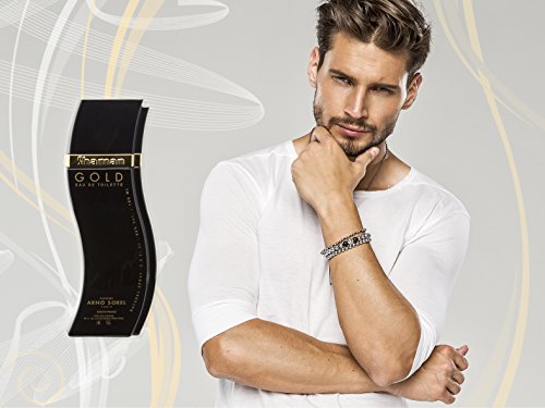 Eau de toilette (Agua de tocador) SHAMAN GOLD para hombre, 100 ml - Fragancia LEGENDARIA para él